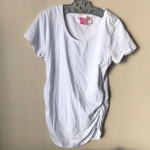 White Maternity Shirt